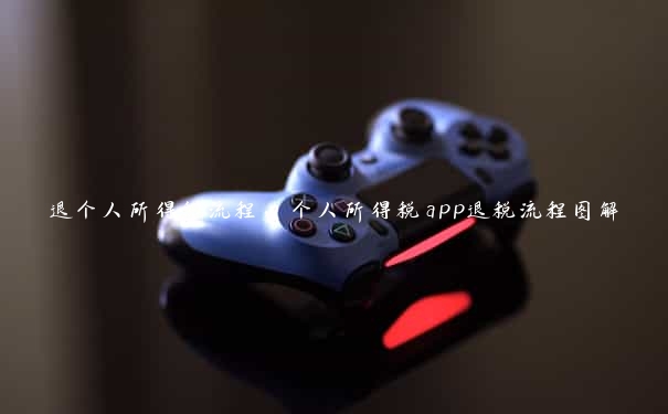 退个人所得税流程，个人所得税app退税流程图解