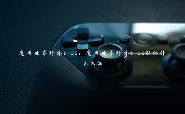 魔兽世界野外boss，魔兽世界野外boss都掉什么东西